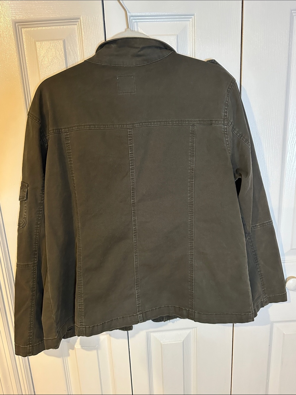 kensie Olive Green Utility Jacket | XL - Picture 5 of 15
